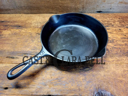 1930’S Griswold #5 Cast Iron Skillet With Large Block Logo 724 A