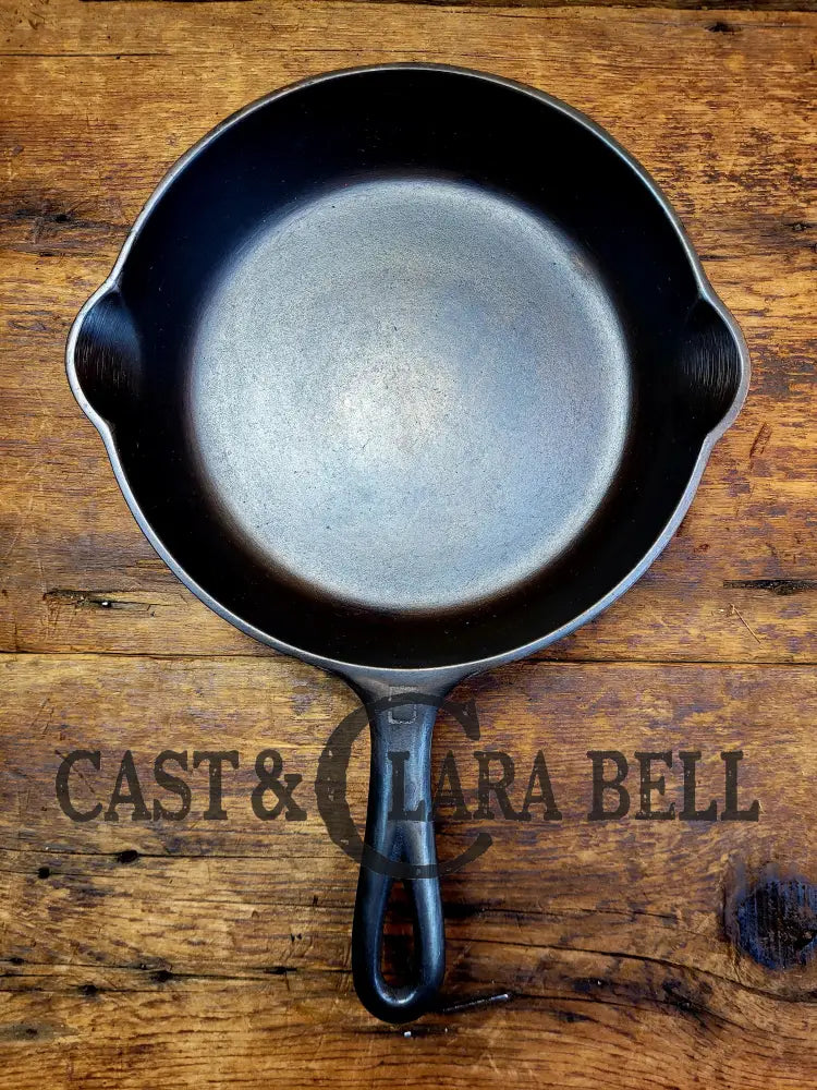 1930’S Griswold #5 Cast Iron Skillet With Large Block Logo 724 B. Awesome Saute Skillet!