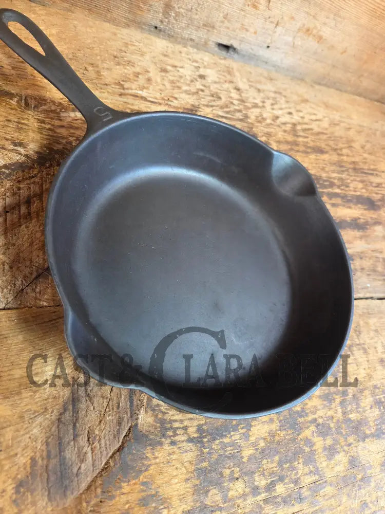 1930’s Griswold #5 Cast Iron Skillet with Large Block Logo 724 C - Skillet