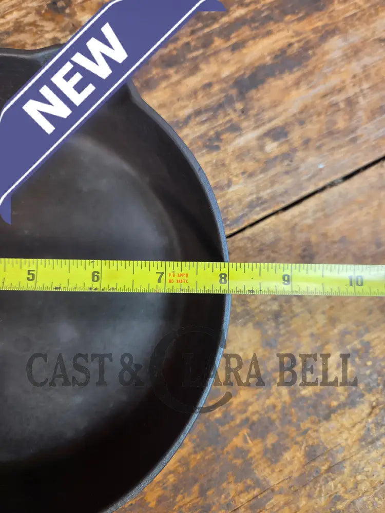 1930’s Griswold #5 Cast Iron Skillet with Large Block Logo 724 C - Skillet