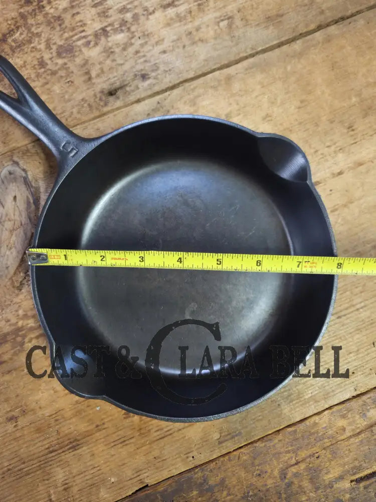 1930’s Griswold #5 Cast Iron Skillet with Large Block Logo 724 C. Awesome sauté skillet! Skillet