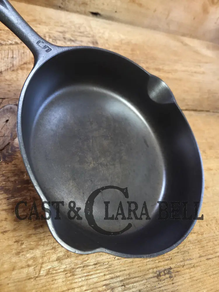 1930’s Griswold #5 Cast Iron Skillet with Large Block Logo 724 C. Awesome sauté skillet! Skillet