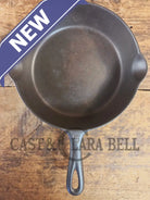 1930’s Griswold #5 Cast Iron Skillet with Large Block Logo and Smooth Bottom 724 A. Awesome sauté skillet! - Skillet