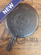 1930’s Griswold #5 Cast Iron Skillet with Large Block Logo and Smooth Bottom 724 A. Awesome sauté skillet! - Skillet