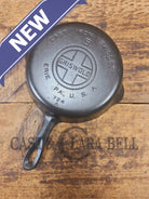 1930’s Griswold #5 Cast Iron Skillet with Large Block Logo and Smooth Bottom 724 A. Awesome sauté skillet! - Skillet