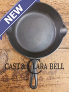 1930’s Griswold #5 Cast Iron Skillet with Large Block Logo and Smooth Bottom 724. Awesome sauté skillet! Skillet