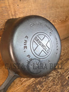 1930’s Griswold #5 Cast Iron Skillet with Large Block Logo and Smooth Bottom 724. Awesome sauté skillet! - Skillet