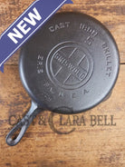 1930’s Griswold #5 Cast Iron Skillet with Large Block Logo and Smooth Bottom 724. Awesome sauté skillet! - Skillet