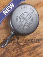 1930’s Griswold #5 Cast Iron Skillet with Large Block Logo and Smooth Bottom 724. Awesome sauté skillet! - Skillet