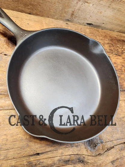 1930’S Griswold #7 Skillet W Large Block Logo Smooth Bottom 701. Perfect For Gas Or Coil Ranges!