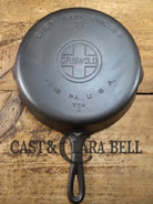 1930’s Griswold #8 Cast Iron Skillet with Large Block Logo 704 A. Perfect for ALL cooktops Skillet