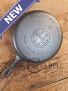 1930’s Griswold #8 Cast Iron Skillet with Large Block Logo 704 B - Skillet