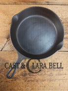 1930’s Griswold #8 Cast Iron Skillet with Large Block Logo 704 B Skillet