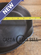 1930’s Griswold #8 Cast Iron Skillet with Large Block Logo 704 B Skillet