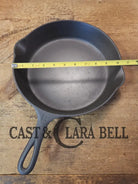 1930’s Griswold #8 Cast Iron Skillet with Large Block Logo 704 C Skillet