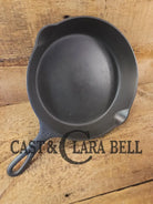 1930’s Griswold #8 Cast Iron Skillet with Large Block Logo 704 C Skillet