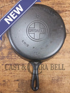 1930’s Griswold #8 Cast Iron Skillet with Large Block Logo 704 C - Skillet