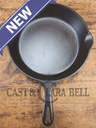 1930’s Griswold #8 Cast Iron Skillet with Large Block Logo 704 C - Skillet