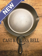 1930’s Griswold #8 Cast Iron Skillet with Large Block Logo 704 D Skillet