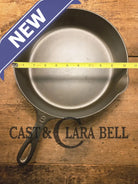 1930’s Griswold #8 Cast Iron Skillet with Large Block Logo 704 D Skillet