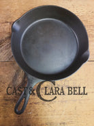 1930’s Griswold #8 Cast Iron Skillet with Large Block Logo 704 G Skillet