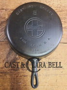 1930’s Griswold #8 Cast Iron Skillet with Large Block Logo 704 G Skillet