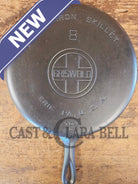 1930’s Griswold #8 Cast Iron Skillet with Large Block Logo 704 G - Skillet