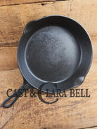 1930’s Griswold #8 Cast Iron Skillet with Large Block Logo 704 H Skillet