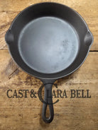 1930’s Griswold #8 Cast Iron Skillet with Large Block Logo 704 R Skillet