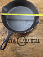 1930’s Griswold #8 Cast Iron Skillet with Large Block Logo 704 R Skillet