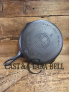 1930’s Griswold #8 Cast Iron Skillet with Large Block Logo 704 S. Perfect for gas and electric cooktops! Skillet
