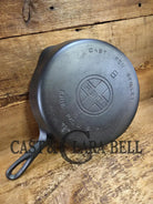 1930’s Griswold #8 Cast Iron Skillet with Large Block Logo 704 S. Perfect for gas and electric cooktops! Skillet