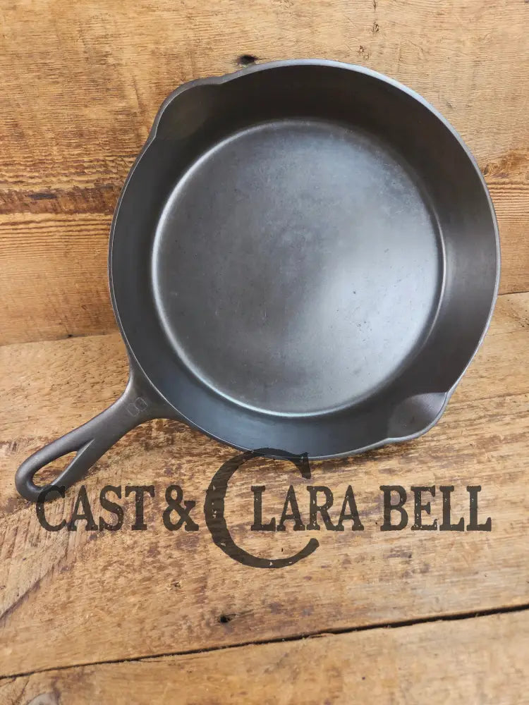 1930’s Griswold #8 Cast Iron Skillet with Large Block Logo 704 T Skillet