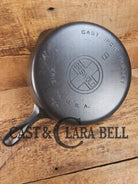 1930’s Griswold #8 Cast Iron Skillet with Large Block Logo 704 T Skillet