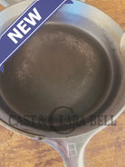 1930’s Griswold #8 Chrome Finish Cast Iron Skillet AND Matching Lid - Skillet