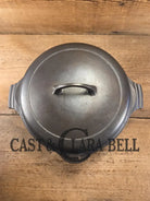 1930’s Griswold #8 Dutch Oven 2568 with matching Hinged Lid! Beautiful piece for your gourmet kitchen. Restored and