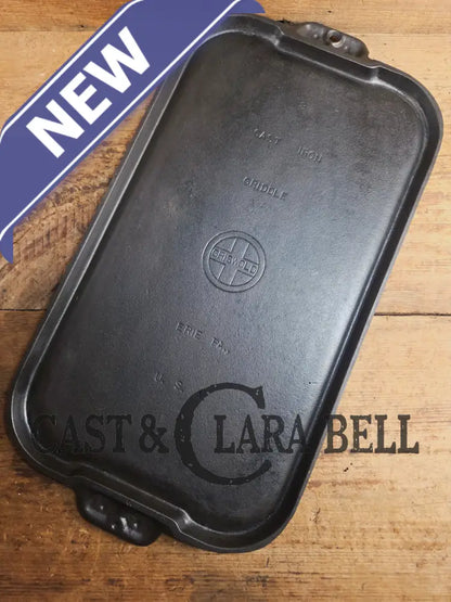 1930’s Griswold #8 Long cast iron griddle. 908. Great pancake griddle! Griddle