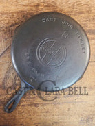 1930’s Griswold #8 Skillet with Large Block Logo and Smooth Bottom 704 A - Skillet