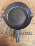 1930’s Griswold #8 Skillet with Large Block Logo and Smooth Bottom 704 A - Skillet