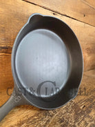 1930’s Griswold #8 Skillet with Large Block Logo and Smooth Bottom 704 S - Skillet