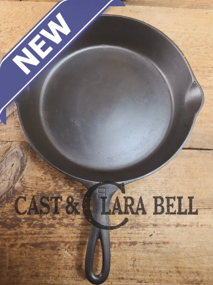 The Classic! Griswold #8 Skillet with Large Block Logo and Smooth Bottom Erie PA USA p/n 704 P Skillet