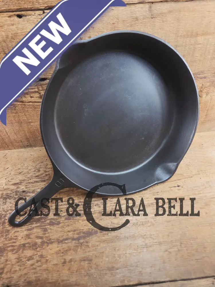 The Classic! Griswold #8 Skillet with Large Block Logo and Smooth Bottom Erie PA USA p/n 704 P Skillet
