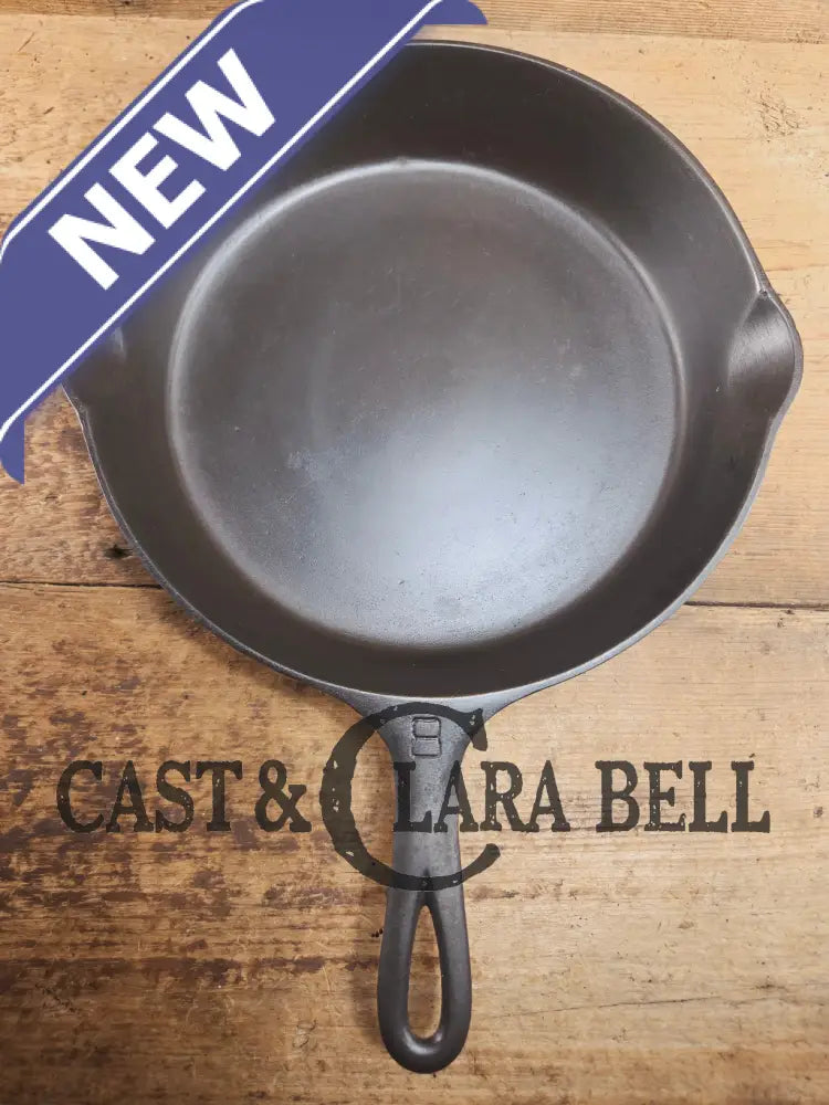 The Classic! Griswold #8 Skillet with Large Block Logo and Smooth Bottom Erie PA USA p/n 704 P Skillet