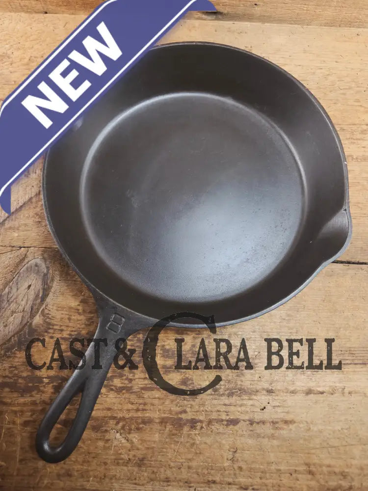 The Classic! Griswold #8 Skillet with Large Block Logo and Smooth Bottom Erie PA USA p/n 704 P Skillet