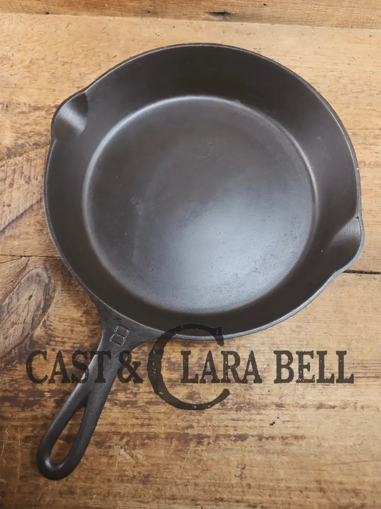 The Classic! Griswold #8 Skillet with Large Block Logo and Smooth Bottom Erie PA USA p/n 704 P Skillet