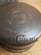 1930’s Griswold #8 Tite-Top Dutch Oven 1278 B fully marked raised Matching Lid (2551 A)! Perfect for soups & stews.