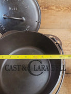 1930’s Griswold #8 Tite-Top Dutch Oven 1278 B fully marked raised Matching Lid (2551 A)! Perfect for soups & stews.