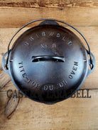 1930’S Griswold #8 Tite-Top Dutch Oven 1278 C Fully Marked Raised Matching Lid (2551 C)! Perfect