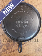 1930’s Griswold #9 Cast Iron Griddle Large Block logo ’Erie PA USA,’609 A’. Awesome for pancakes and grilled cheese