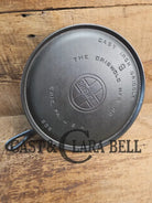 1930’s Griswold #9 Cast Iron Griddle Large Block logo ’Erie PA USA,’609’’. Awesome for pancakes and grilled cheese!